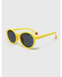 Óculos Funfarra Flexível com Lente Polarizada e Proteção UV400  Mini amarelo
